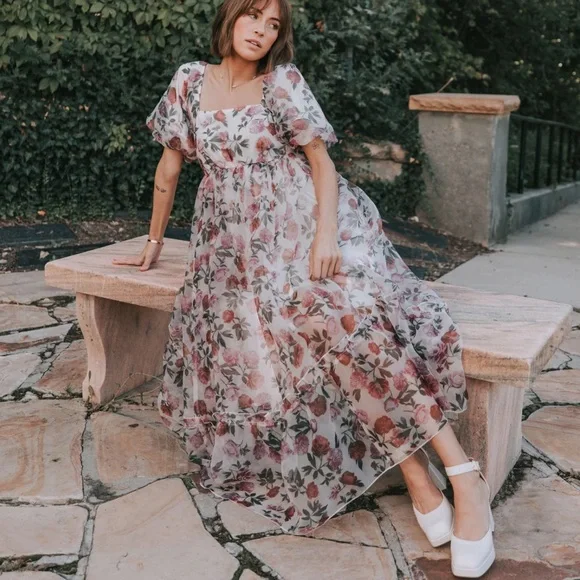 white christmas dresses ONE LOVED BABE - Stuck With You Dress main image 0